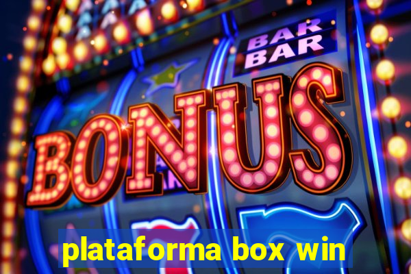 plataforma box win