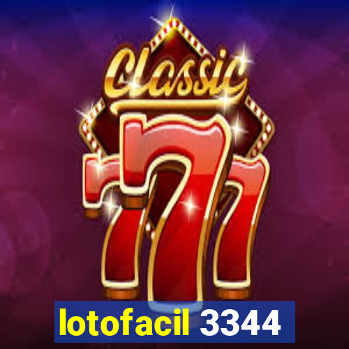 lotofacil 3344