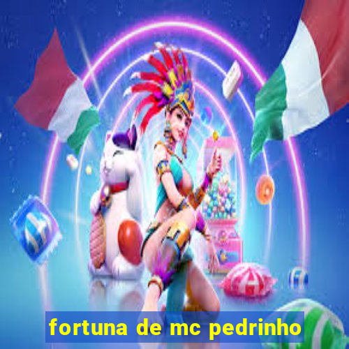 fortuna de mc pedrinho