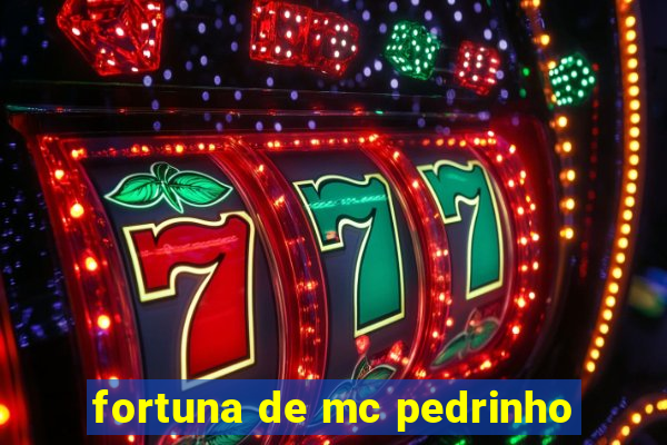 fortuna de mc pedrinho