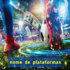 nome de plataformas de jogos