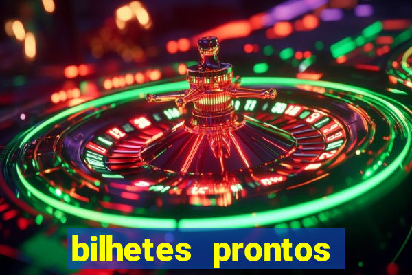 bilhetes prontos apostas esportivas