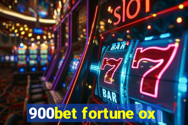 900bet fortune ox