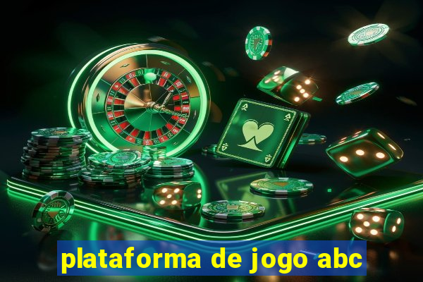 plataforma de jogo abc