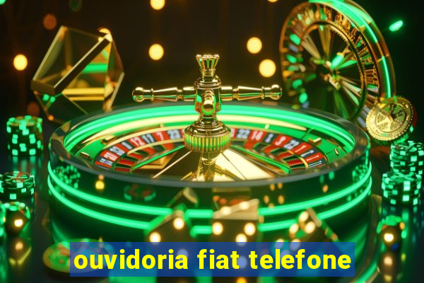 ouvidoria fiat telefone