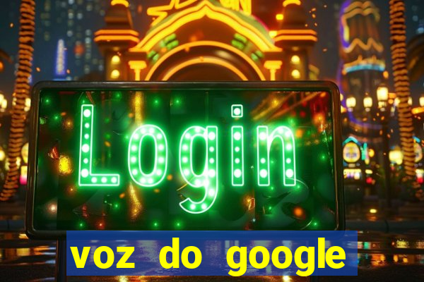 voz do google tradutor homem