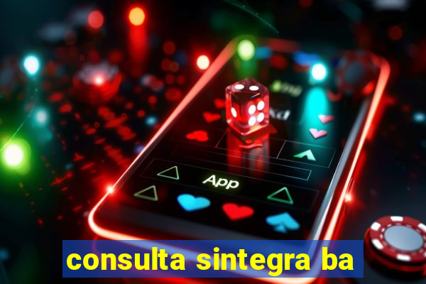 consulta sintegra ba