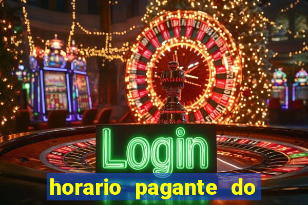 horario pagante do fortune ox