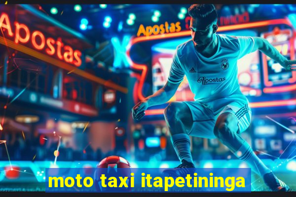 moto taxi itapetininga