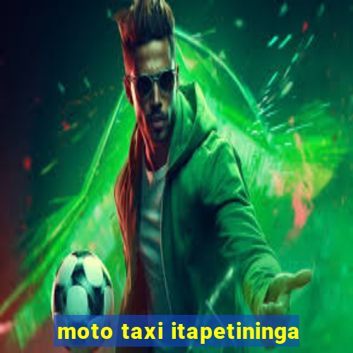 moto taxi itapetininga