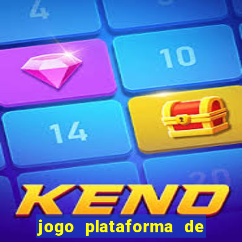 jogo plataforma de 3 reais