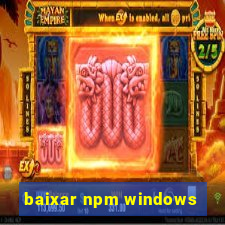 baixar npm windows