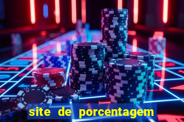 site de porcentagem de jogos slots