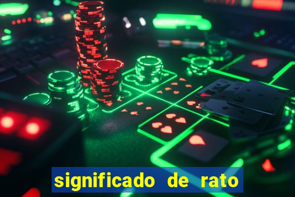 significado de rato na umbanda