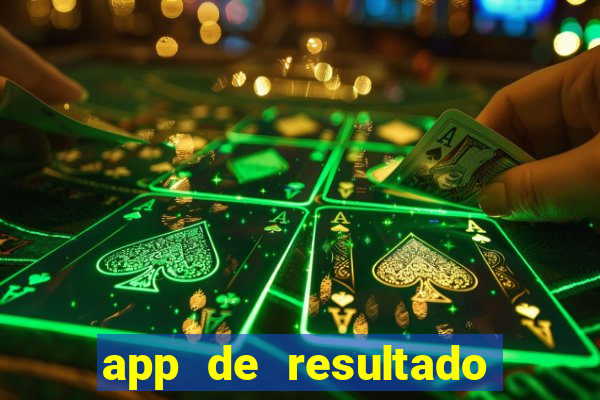 app de resultado de jogos