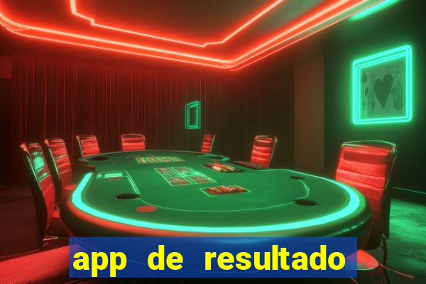 app de resultado de jogos