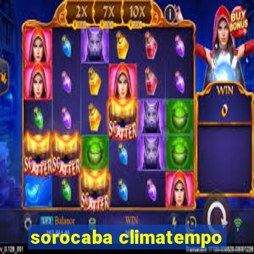 sorocaba climatempo