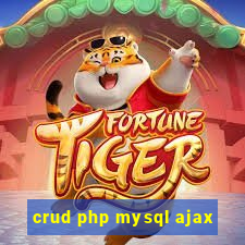 crud php mysql ajax