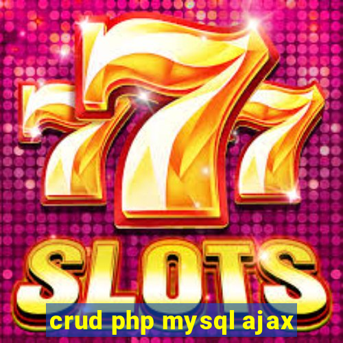 crud php mysql ajax