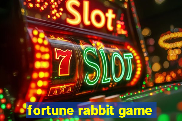 fortune rabbit game