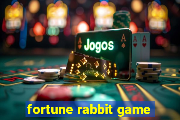 fortune rabbit game