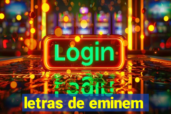 letras de eminem