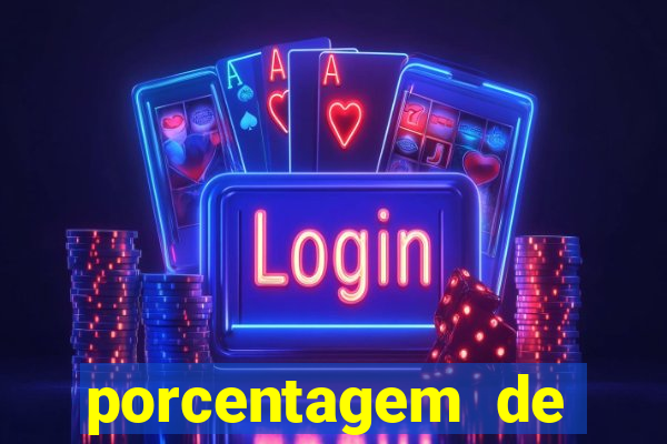 porcentagem de jogos pagantes slots