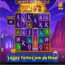 jogos feitos em python