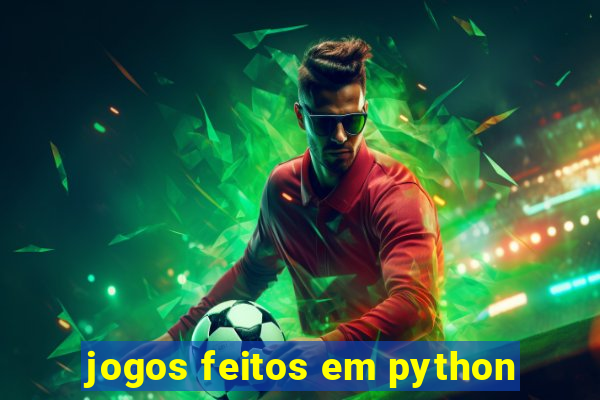 jogos feitos em python