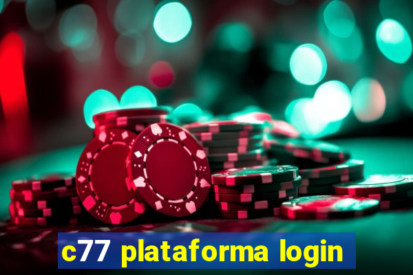 c77 plataforma login