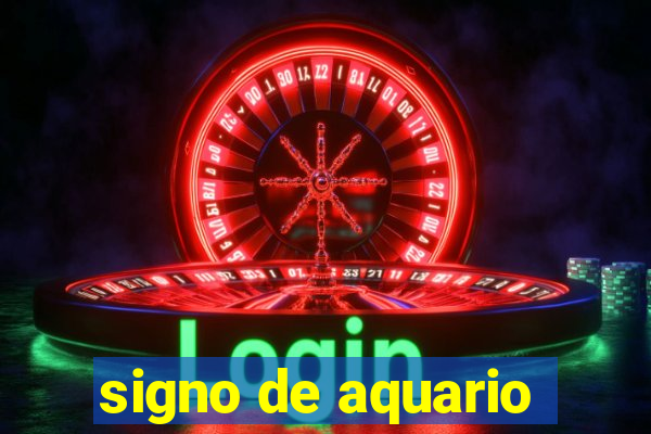 signo de aquario