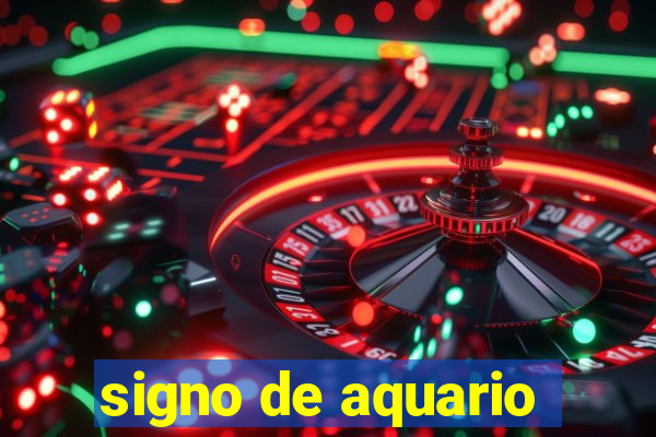 signo de aquario