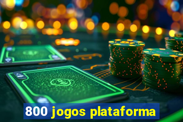 800 jogos plataforma