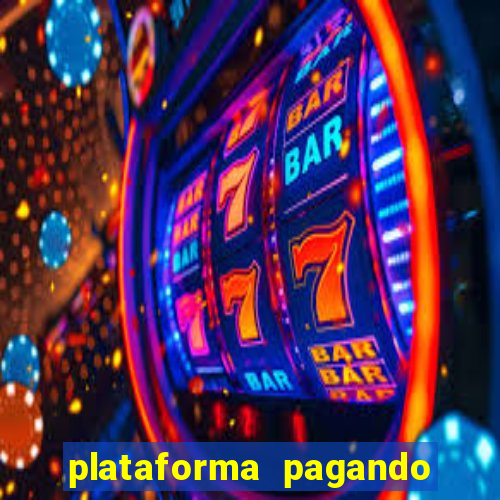 plataforma pagando no cadastro cassino