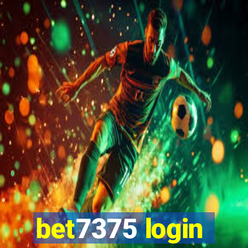 bet7375 login