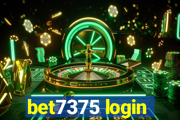 bet7375 login