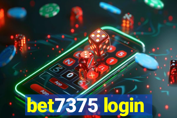 bet7375 login