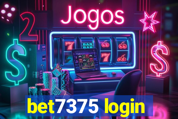 bet7375 login