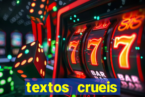 textos crueis demais pdf