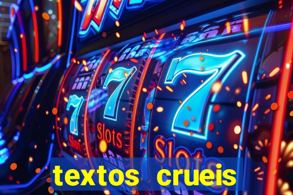 textos crueis demais pdf