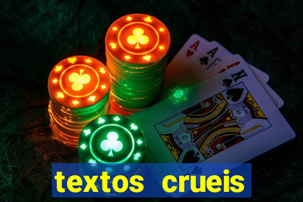 textos crueis demais pdf