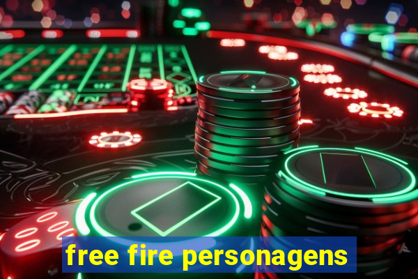 free fire personagens