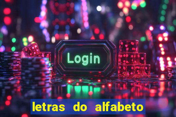 letras do alfabeto personalizadas para imprimir