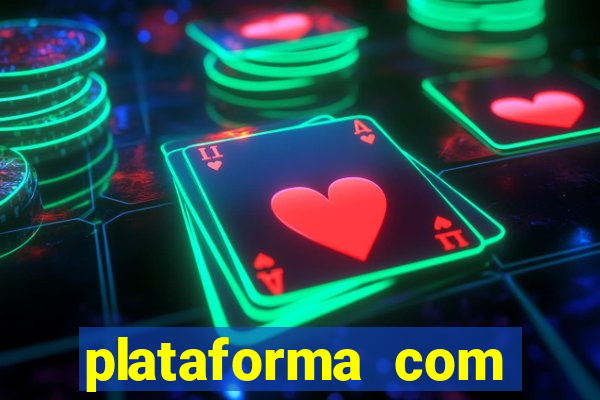 plataforma com porcentagem de ganhos