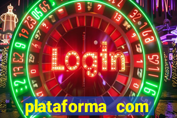 plataforma com porcentagem de ganhos