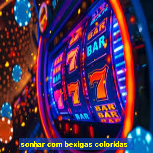 sonhar com bexigas coloridas