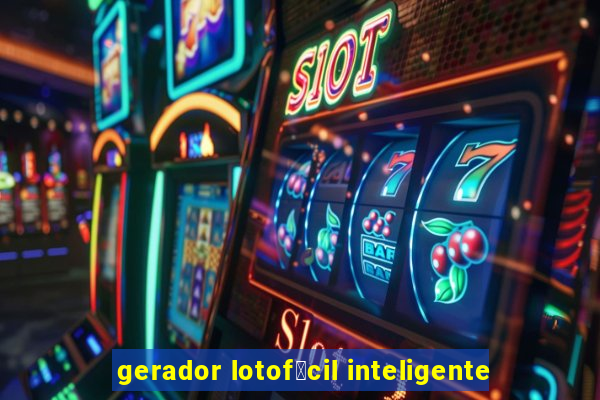 gerador lotof谩cil inteligente