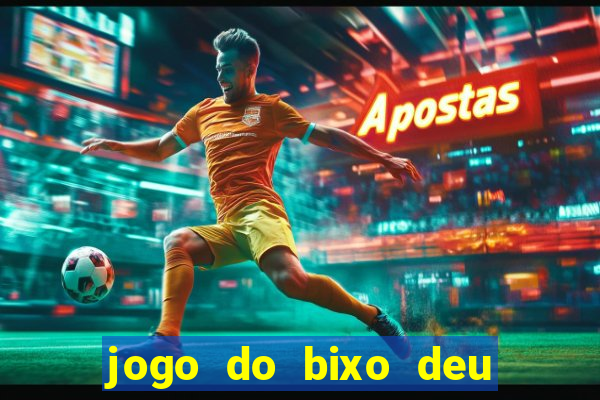 jogo do bixo deu no poste