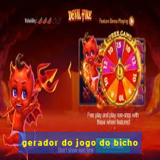 gerador do jogo do bicho