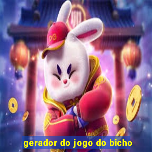 gerador do jogo do bicho